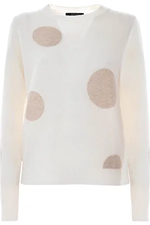 Kocca Round-neck Knitwear, female, , XL, Geometric Pattern Wool Jumper