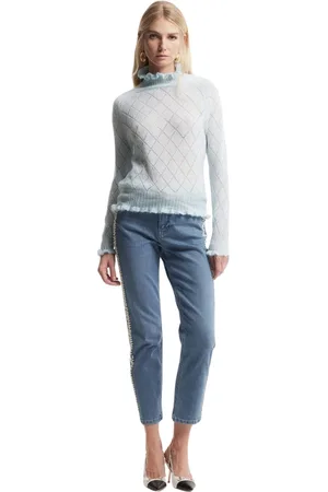 Kocca Beaded Ankle-Length Jeans