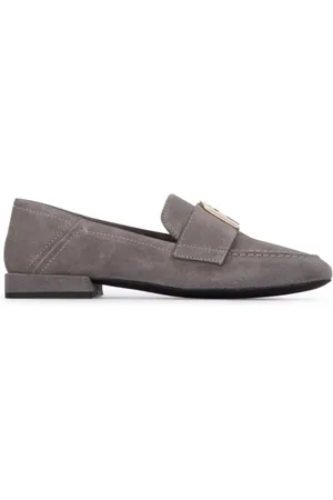 Furla Loafers, female, , 2 UK, Logo-Plaque Slip-On Loafers