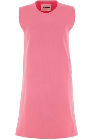 Jil Sander Fluo Polyester Mini Dress