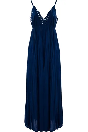 Kocca Maxi Dresses, female, , S, Empire Cut-Out V-Neck Dress