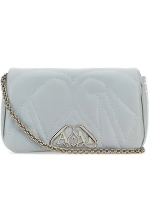 Alexander McQueen Cross Body Bags, female, , ONE SIZE, Powder Leather Small Seal Shoulder Bag