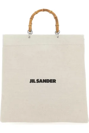 Jil Sander Sand Canvas Tote Bag