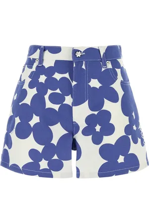 Marni Denim Shorts, female, , XS, Stylish Printed Denim Shorts