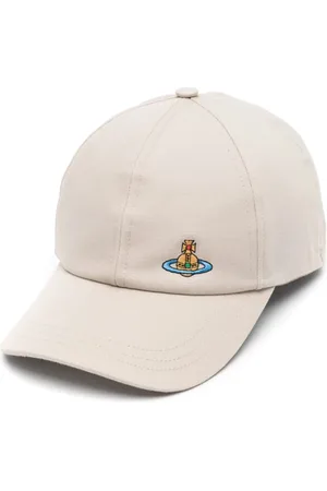 Vivienne Westwood Baseball Orb Sand Embroidered Hat