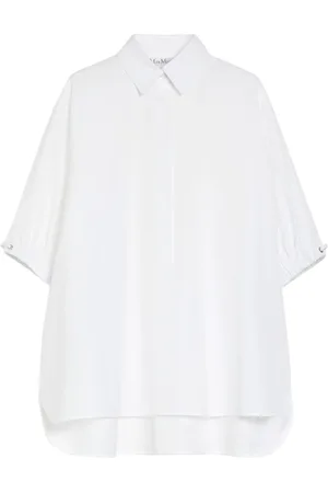 Max Mara Polo Shirt with Asymmetrical Hem