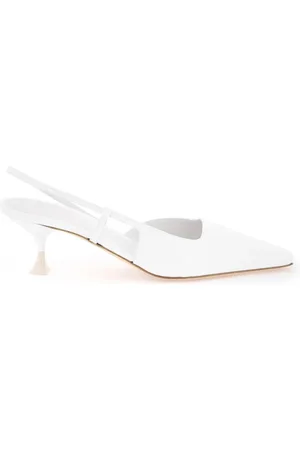 3Juin Patent leather slingback with lacquered heel