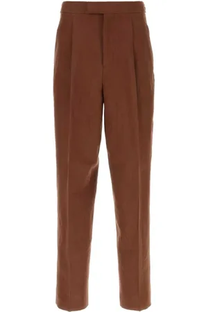 Ermenegildo Zegna Brick Linen Pant