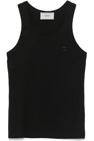 COPERNI Sleeveless Tops, female, , S, Lightweight Logo Tank Top