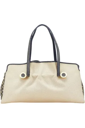 Bvlgari Pre-owned Handbags, female, , ONE SIZE, Pre-owned Canvas shoulder-bags