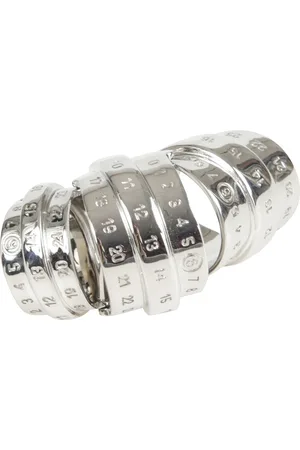 Maison Margiela Rings, female, , S, Number Signature Ring Jewelry