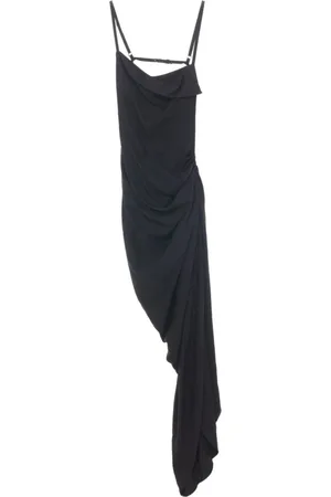 Jacquemus Gowns, female, , XS, Dress with Asymmetric Hem