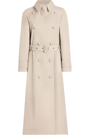 Dolce & Gabbana Belted Coats, female, , S, Double-Breasted Jackets with Rounded Lapels
