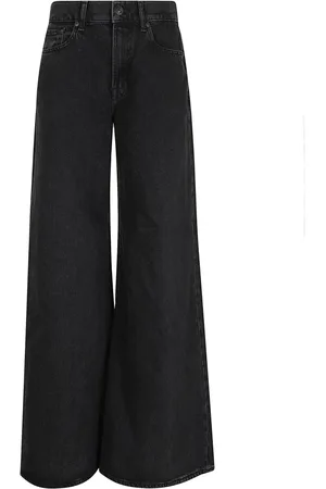7 for all Mankind Wide Leg High-Waisted Jeans
