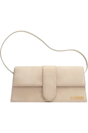 Jacquemus Shoulder Bags, female, , ONE SIZE, Long Leather Bag with Flap