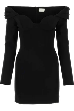 MAGDA BUTRYM Sleek Stretch Wool Mini Dress