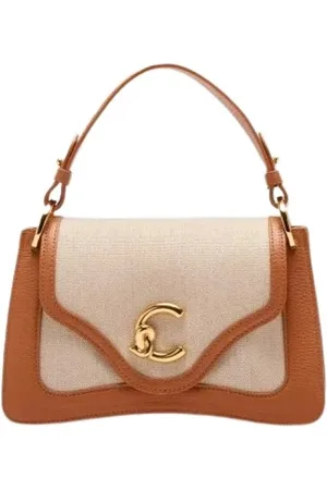 Coccinelle Handbags, female, , ONE SIZE, Linen and Cotton Fabric Bags