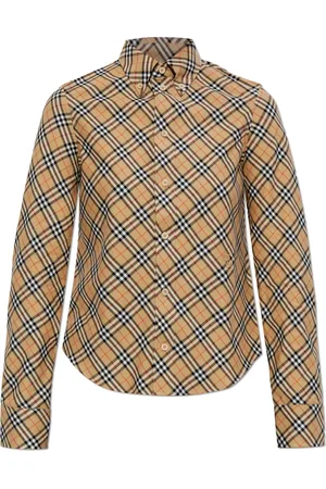 Burberry Check-pattern Cotton Shirt