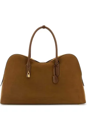 Stella McCartney Caramel Suede Alter Mast Travel Bag