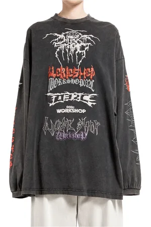 032c Oversized Longsleeve Telepresence Print