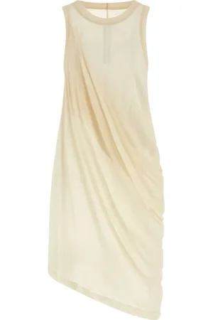 Rick Owens Anthem Tank Top Cotton Jersey