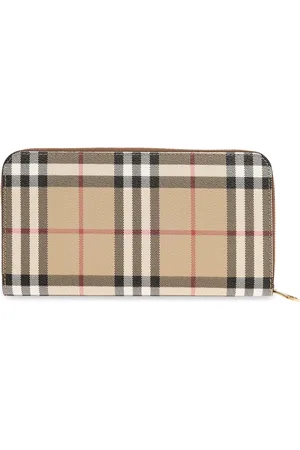 Burberry Wallets & Cardholders, female, , ONE SIZE, Check Pattern Wallet