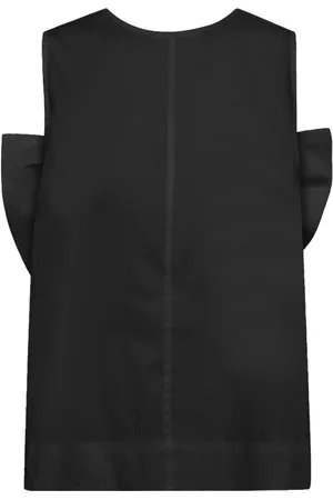 Co`Couture Bow Top with V-Neck Detail