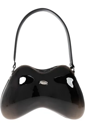 Diesel Shoulder Bags, female, , ONE SIZE, Shiny Bag with D Metal Rivet