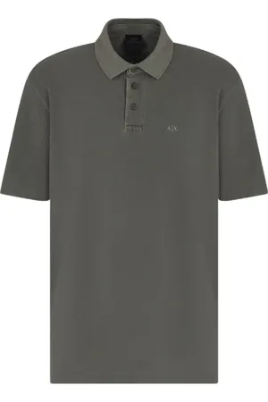 Armani Exchange Polo Shirts, male, , M, Short Sleeve Polo Shirt