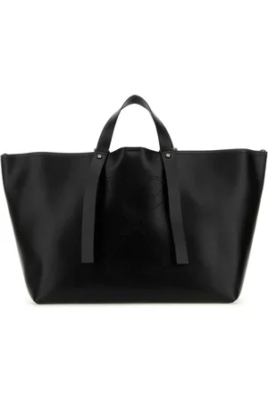 OFF-WHITE Day Off Leather Shopping Bag