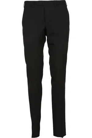 Biagio Santaniello Suit Trousers, male, , M, Navy Blue Wool Shorts Bermuda