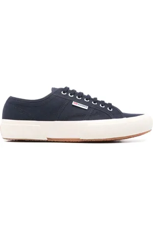 Superga Sneakers, male, , 7 UK, Lace-Up Trainers with Rubber Sole