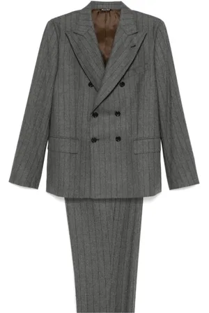 REVERES 1949 Pinstripe Blazer and Trousers Set