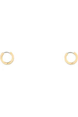 Tory Burch Chic Monogram Two-tone Metal Earrings
