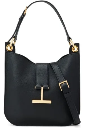 Tom Ford Shoulder Bags, female, , ONE SIZE, Grain Leather Crossbody Bag in