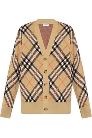 Burberry Cardigans, male, , L, Wool Mohair Blend Cardigan
