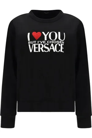 VERSACE Cotton Logo Sweatshirt