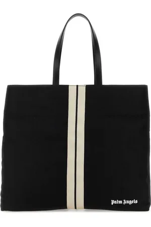 Palm Angels Canvas Shopping Bag
