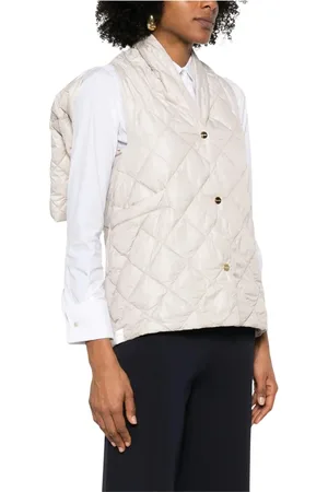 Max Mara Vests, female, , M, Diamond Quilted Vest with Pouch