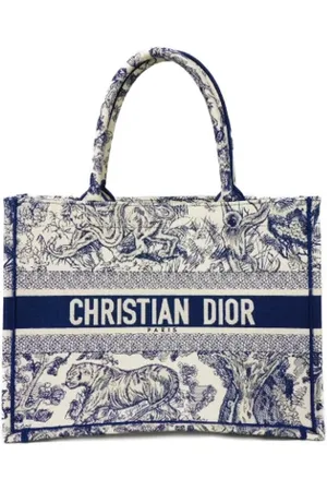 Dior Pre-owned Tote Bags, female, , ONE SIZE, Pre-owned Cotton totes