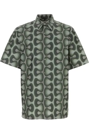 DRIES VAN NOTEN Stylish Printed Polyester Blend Shirt