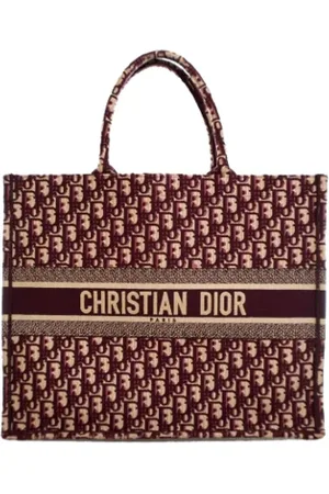 Dior Pre-owned Tote Bags, female, , ONE SIZE, Pre-owned Canvas totes