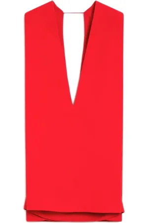 Sportmax Short Dresses, female, , 2XS, Sleeveless Maxi Dress V-neck