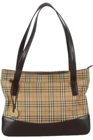 Burberry Pre-owned Shoulder Bags, female, , ONE SIZE, Pre-owned Canvas shoulder-bags
