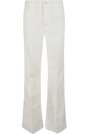 Tom Ford Wide Trousers, female, , W26, Wide Flare Moleskin Denim Trousers