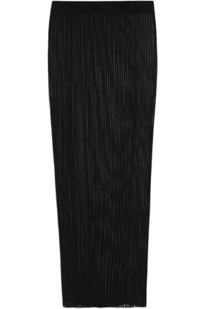 Sportmax Midi Skirts, female, , S, Ribbed Knit Skirt