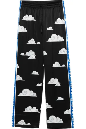 Casablanca Straight Trousers, male, , M, Elasticated Drawstring Waistband Shorts