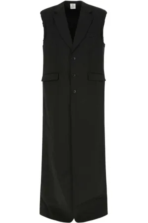 Vetements Stretch Wool Coat