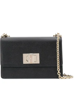 Furla Leather Bakare Shoulder Bag