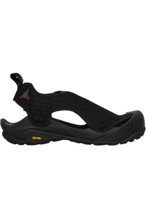 ROA Flat Sandals, male, , 7 UK, Leather Trainers with Mesh Inserts